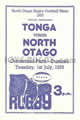 North Otago Tonga 1975 memorabilia